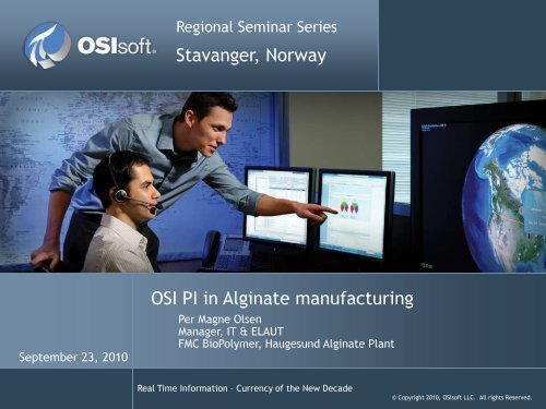 Regional Seminars - Template - OSIsoft