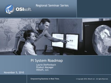 PI Notifications 2010 - OSIsoft
