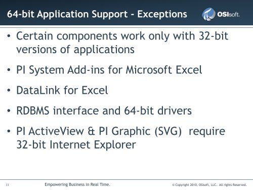 Architecture and Best Practices - Recommendations for PI ... - OSIsoft