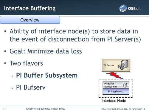 Architecture and Best Practices - Recommendations for PI ... - OSIsoft