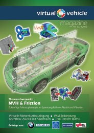 NVH & Friction - Virtual Vehicle