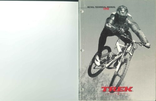 1998 Trek Technical Manual - Vintage Trek