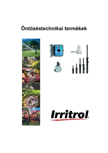 Irritrol öntözőrendszerek teljes katalógus