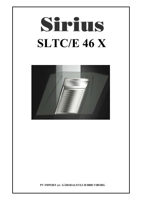 SLTC/E 46 X - VM Elektro
