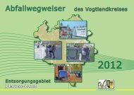 Abfallwegweiser des Vogtlandkreises - Landratsamt Vogtlandkreis