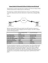 Netgear ProSafe VPN firewall (FVS318 or FVM318) - VPN Case ...