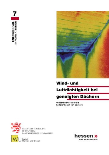 und Luftdichtigkeit bei geneigten Dächern - der-energieausweis.at