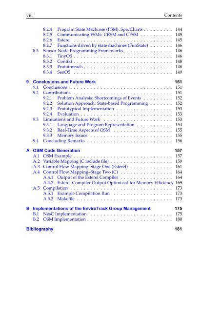 A State-Based Programming Model for Wireless Sensor Networks