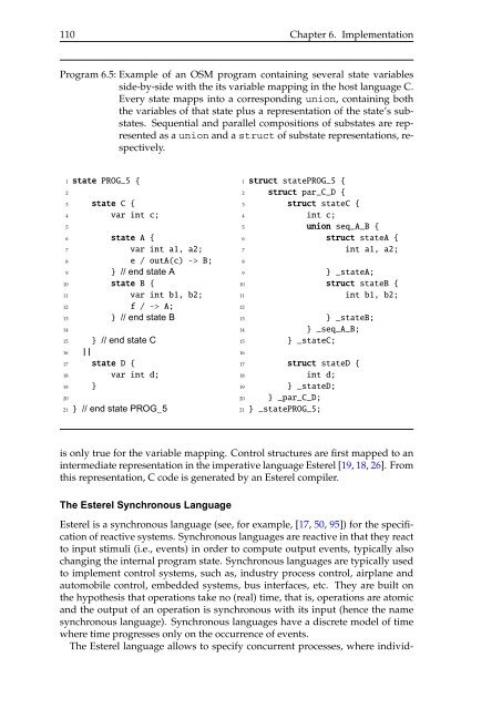 A State-Based Programming Model for Wireless Sensor Networks