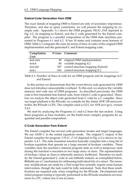 A State-Based Programming Model for Wireless Sensor Networks