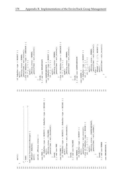 A State-Based Programming Model for Wireless Sensor Networks