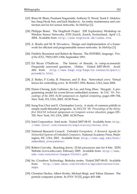 A State-Based Programming Model for Wireless Sensor Networks