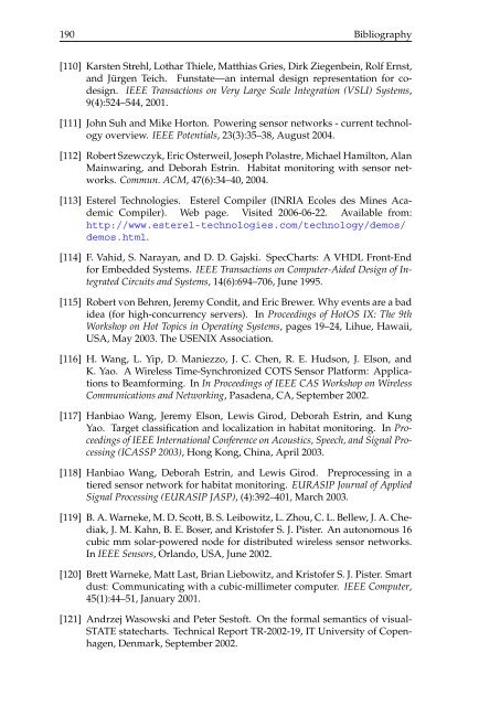 A State-Based Programming Model for Wireless Sensor Networks