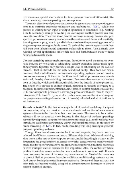 A State-Based Programming Model for Wireless Sensor Networks