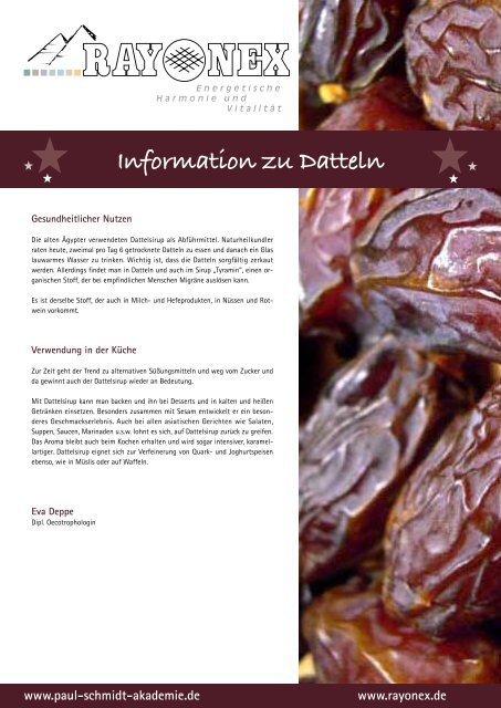 Information zu Datteln - Paul-Schmidt-Akademie