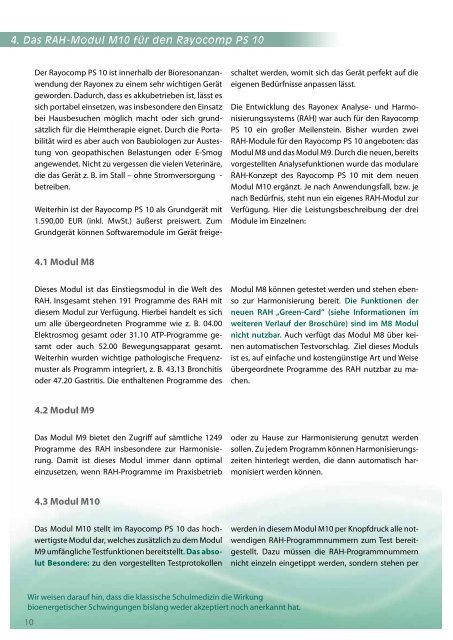 ayonex Analyse- und Harmonisierungssystem (RAH) - Paul-Schmidt ...