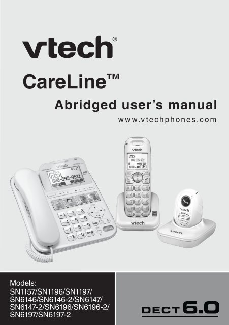 User Manuals - VTech Communications