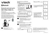 Bluetooth quick start guide ①