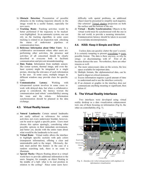 Cooperative Robot Teleoperation through Virtual Reality ... - VW