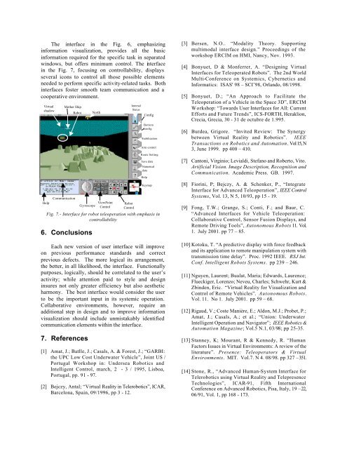 Cooperative Robot Teleoperation through Virtual Reality ... - VW