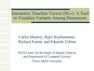 Interactive Timeline Viewer (ItLv): A Tool to Visualize Variants ... - VW