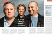kosta browne winery - Vineyard & Winery Management Magazine