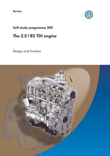 ssp305 The 2.5 l R5 TDI engine