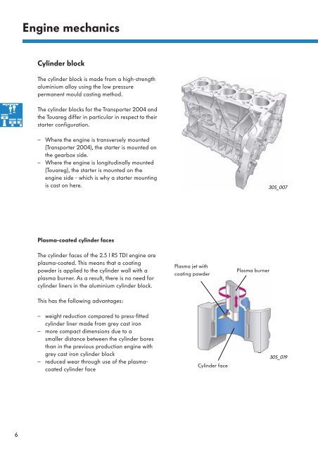 ssp305 The 2.5 l R5 TDI engine