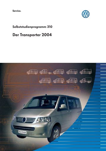 Selbststudienprogramm 310 - Volkswagen Information