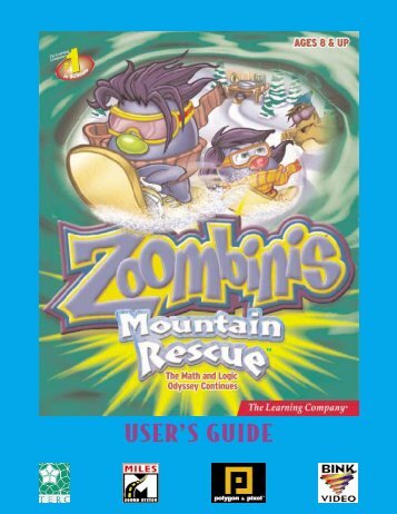 Zoombinis Mountain Rescue User's Guide - Exent