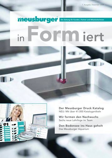Der Meusburger Druck Katalog Wir formen den Nachwuchs Den ...