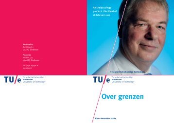 Uitnodiging Kerkhof - Technische Universiteit Eindhoven