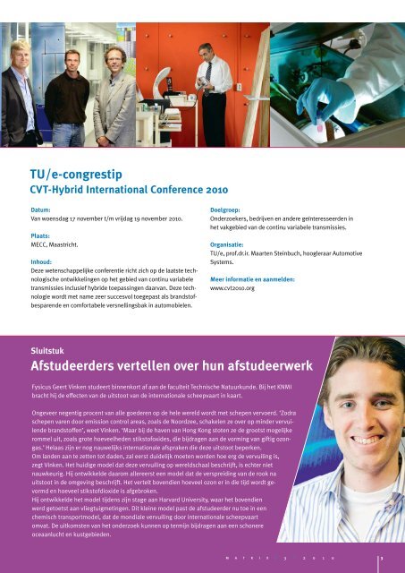 TUE Matrix - Technische Universiteit Eindhoven