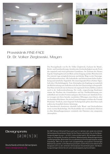 Auszug ZWP Ausgabe Designpreis 2012 - Architektengruppe ...