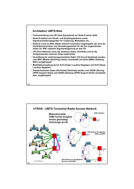 UMTS und WLAN Standards und technische Grundlagen