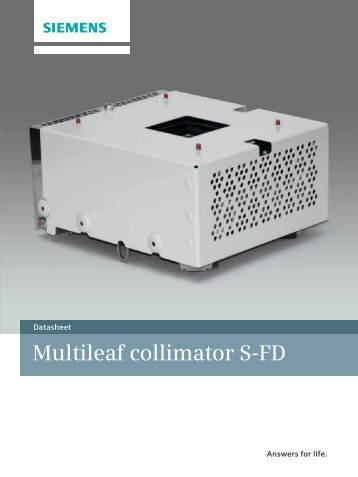 Multileaf collimator S-FD - Siemens