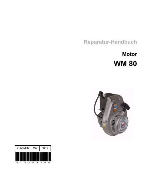 Reparatur-Handbuch Motor - Wacker Neuson