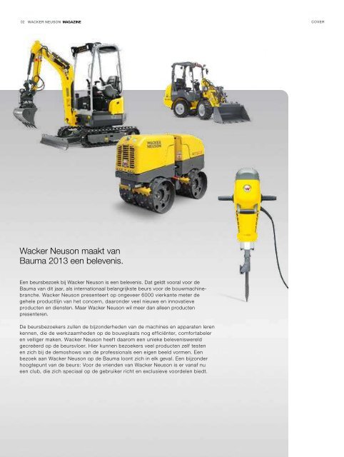 MAGAZINE - Wacker Neuson