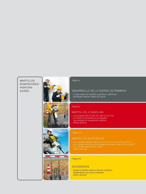 Martillos a gasolina y eléctricos para romper y ... - Interempresas