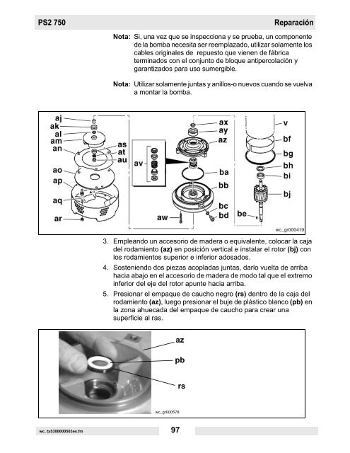 PS2 400 Datos técnicos - Wacker Neuson