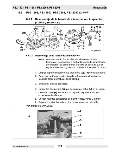 PS2 400 Datos técnicos - Wacker Neuson