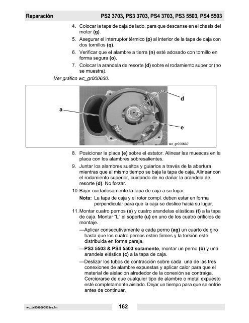 PS2 400 Datos técnicos - Wacker Neuson