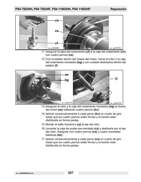 PS2 400 Datos técnicos - Wacker Neuson