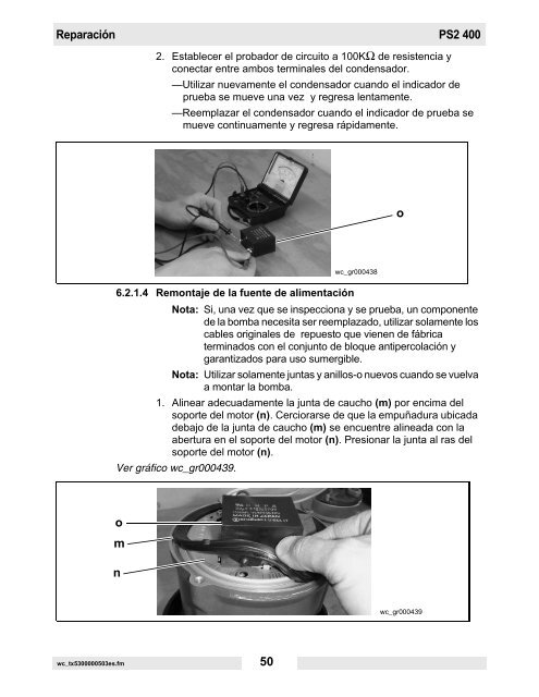 PS2 400 Datos técnicos - Wacker Neuson