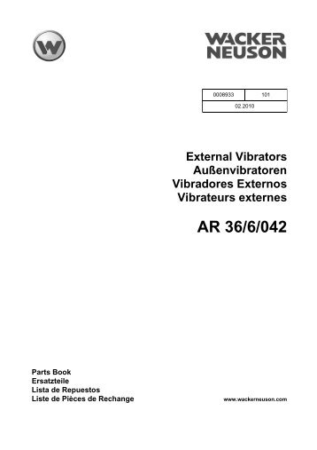 AR 36/6/042 - Wacker Neuson