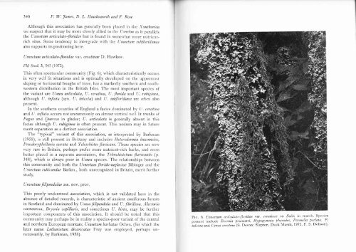 Lichen communities in the British Isles: A preliminary conspectus