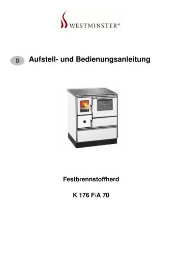 Bedienungsanleitung_K176FA - Wamsler GmbH