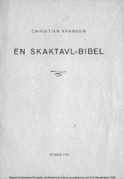 En Skaktavl-bibel - wangensteen.net