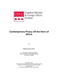 Contemporary Piracy off the Horn of Africa