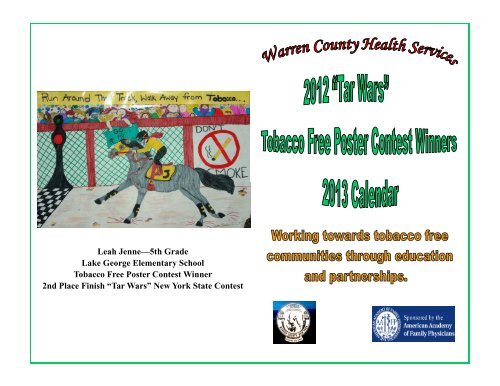 Tar Wars Calendar 2013 - Warren County